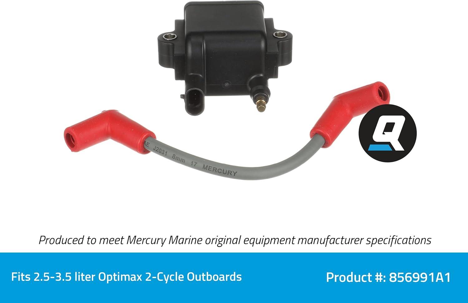 imageQuicksilver 856991A1 Ignition Coil for Select 2Stroke Outboards