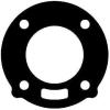 imageQuicksilver 8M0162539 Exhaust End Cap Riser Gasket Crusader Mallory