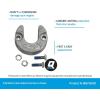 imageQuicksilver 863656A2 Spark Plug Wire Kit MerCruiser 43L