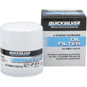 imageQuicksilver 8M0176312 Replacement Oil Filter for Select Mercury Outboards